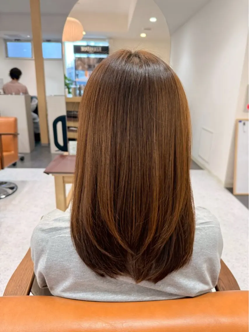 セミロング AFLOAT satomiのヘアスタイル
