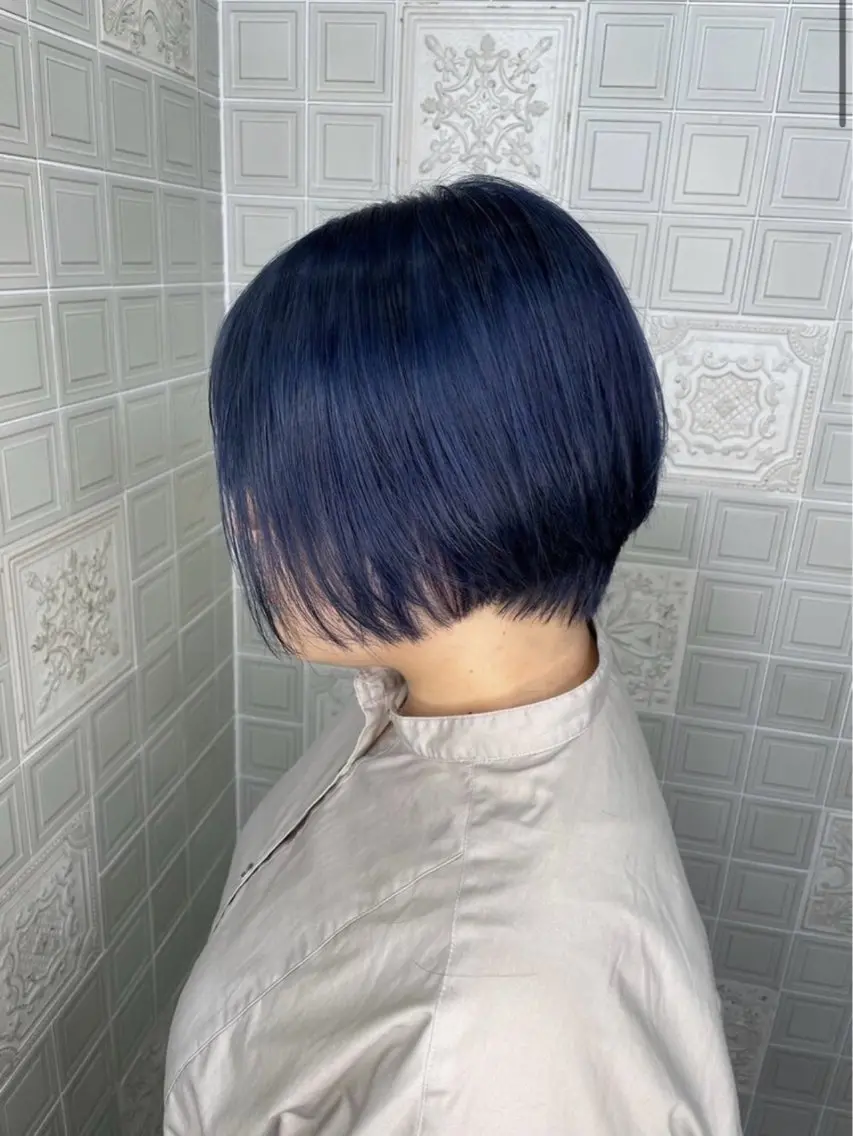 カラー 🖤🫧艶髪カラー 🫧🤍/鈴木 碧のヘアスタイル