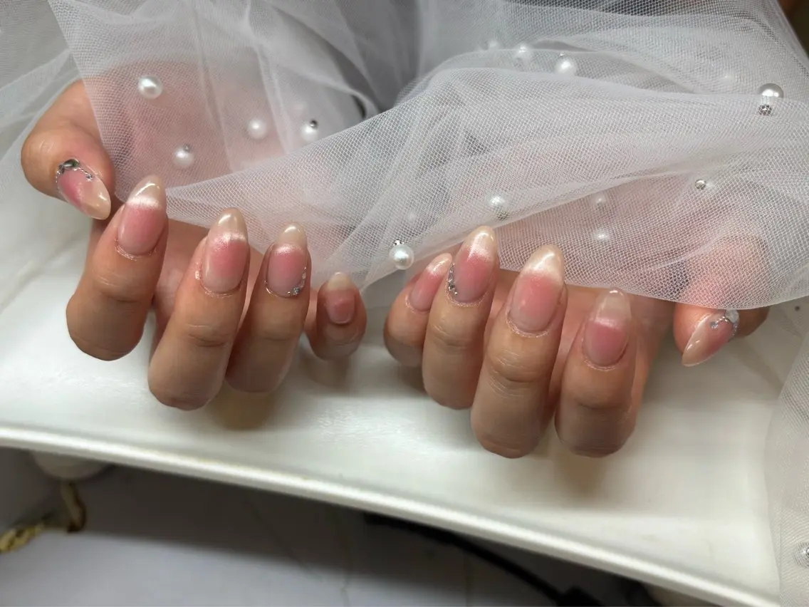 ネイル チークネイル 門真市ネイルサロン♡ KUMI.HANAのネイルデザイン