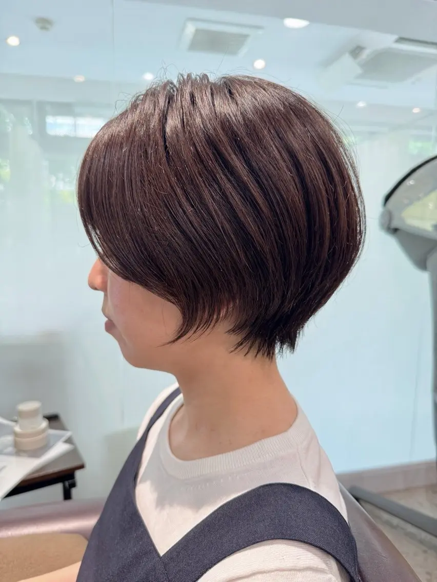 ショート カラー カット ヘアカラー トリートメント お悩み改善 美容師✂鷲田竜也のヘアスタイル