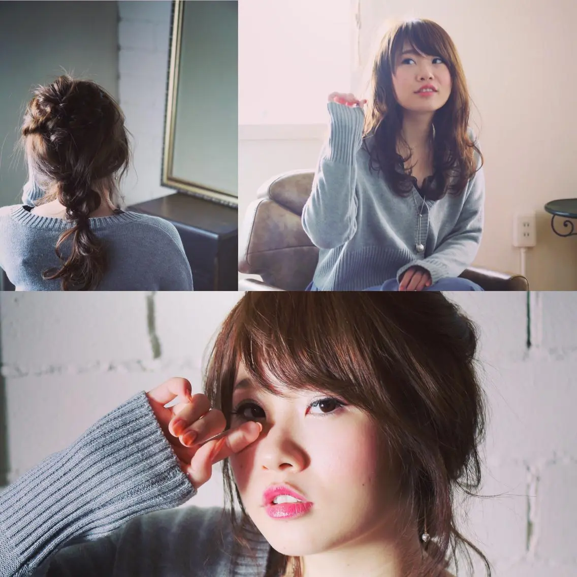 ロング カラー ヘアアレンジ ロング 工藤 久美のヘアスタイル