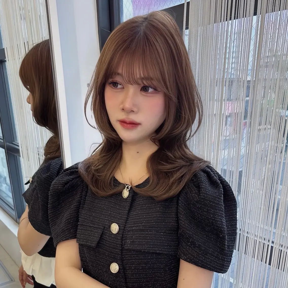 ロング カラー ヘアカラー ParveMix /楠本結菜🤍のヘアスタイル