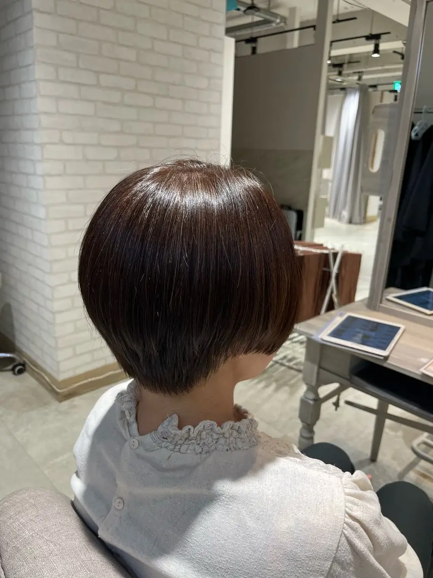 似合わせカット+透明感カラー❣️の写真