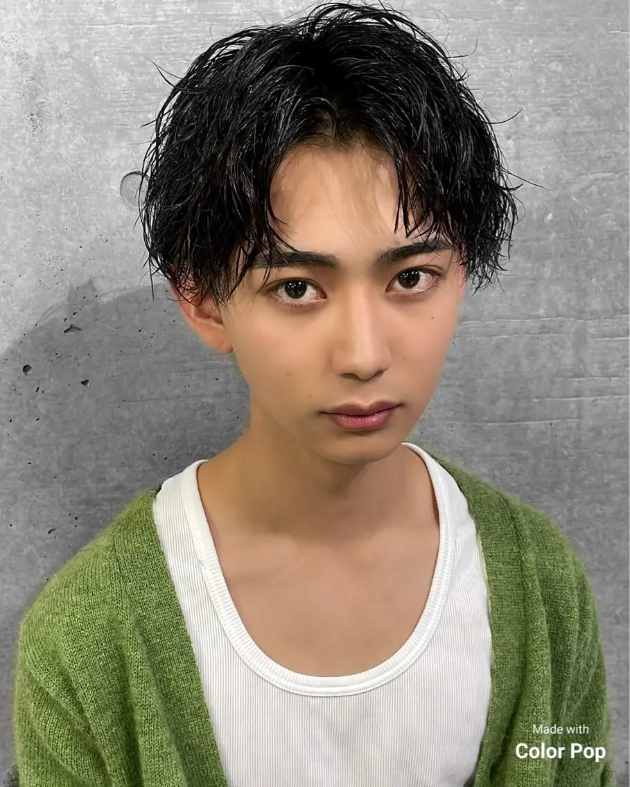 パーマ メンズ メンズパーマ ツイストスパイラルパーマ スパイラルパーマ カット パーマ メンズパーマの達人 KAITOのヘアスタイル