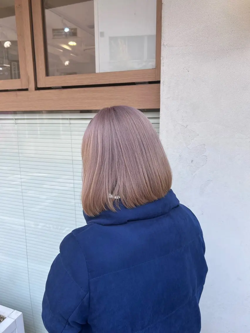 カラー カット ヘアカラー レイヤーカット⛓ hina🩶のヘアスタイル