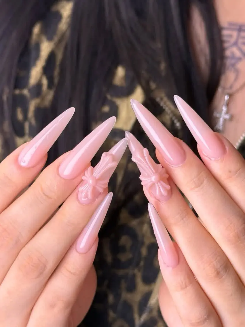 ネイル アートネイル フレンチネイル ジェルネイル キラキラネイル 韓国ネイル ICE Nailsのネイルデザイン