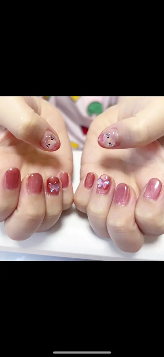 ネイル ワンカラーネイル nail salon はるりのネイルデザイン