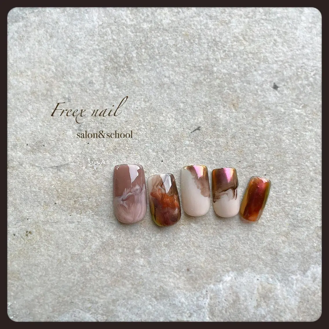 ネイル ニュアンスネイル ハンドネイル ハンドケア freex nail /ニュアンス/個性派のネイルデザイン