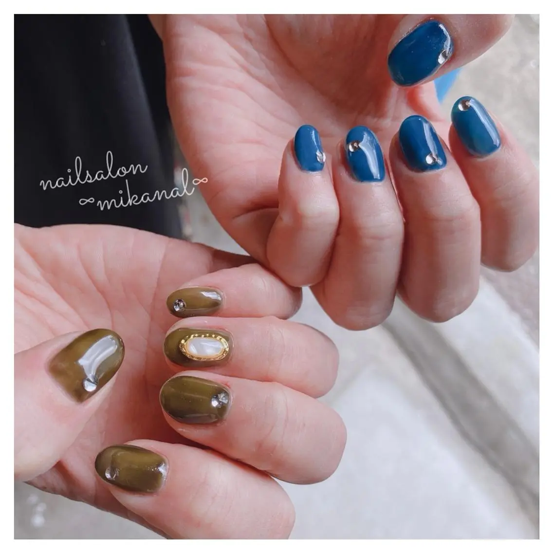 ネイル ハンドネイル フットネイル nailsalon ∞ ﾐｶﾅﾙ ∞のネイルデザイン