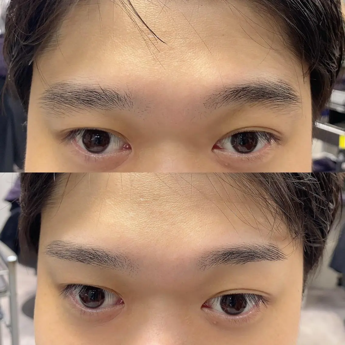 ショート メンズ アイブロウ 眉カット 半個室メンズ カット🥕羽鳥淳妃のヘアスタイル