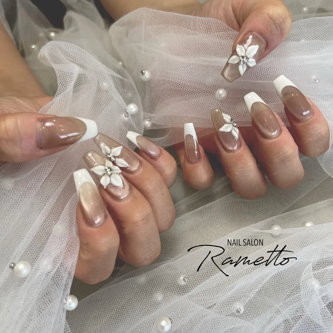 ネイル ハンドネイル NAILSALON Ramettoのネイルデザイン