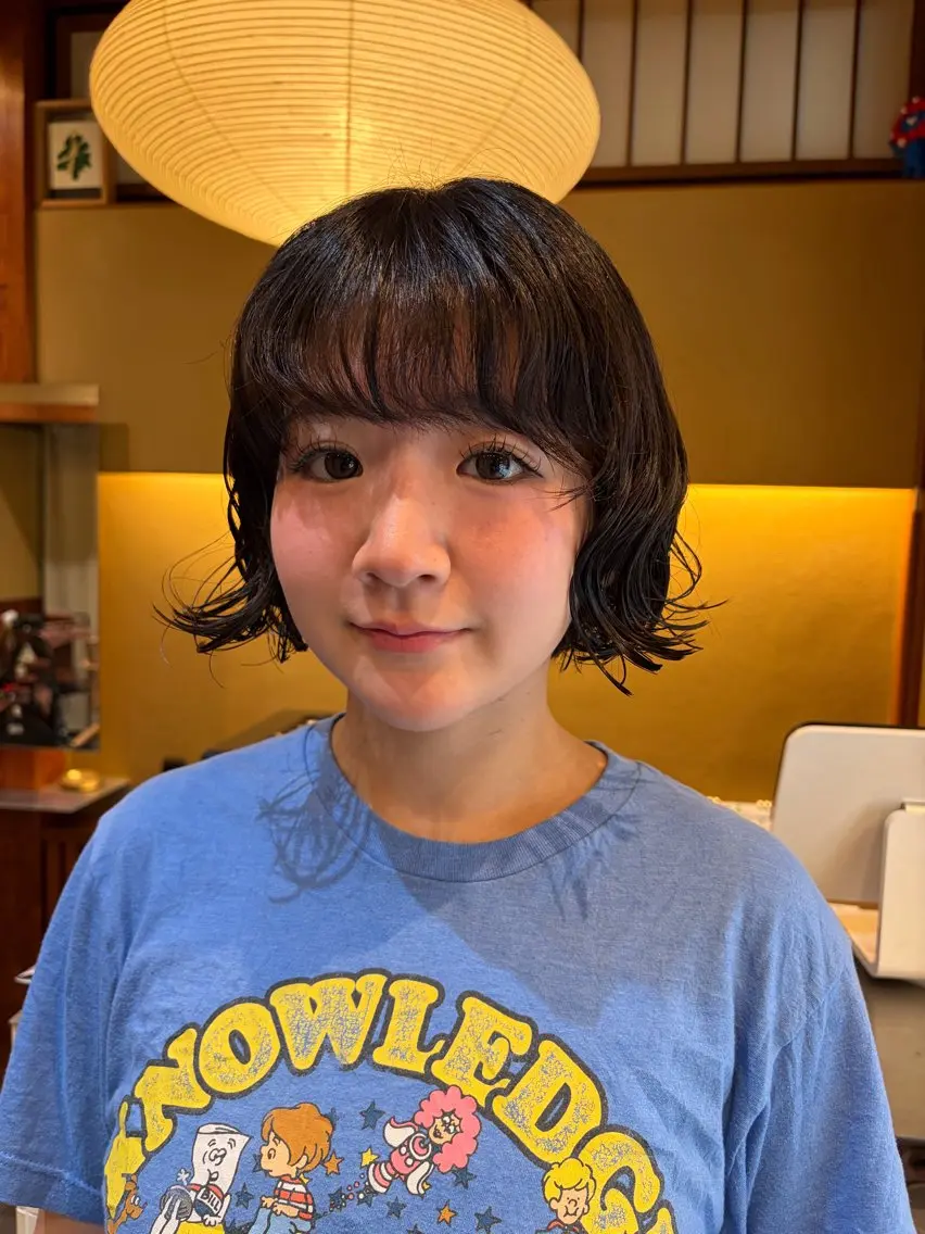 ショート ゆるふわガーリーst yle🩰yuukaのヘアスタイル