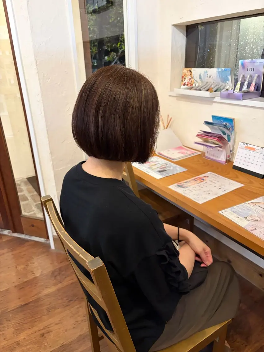 ショート カット 村瀬 友颯のヘアスタイル