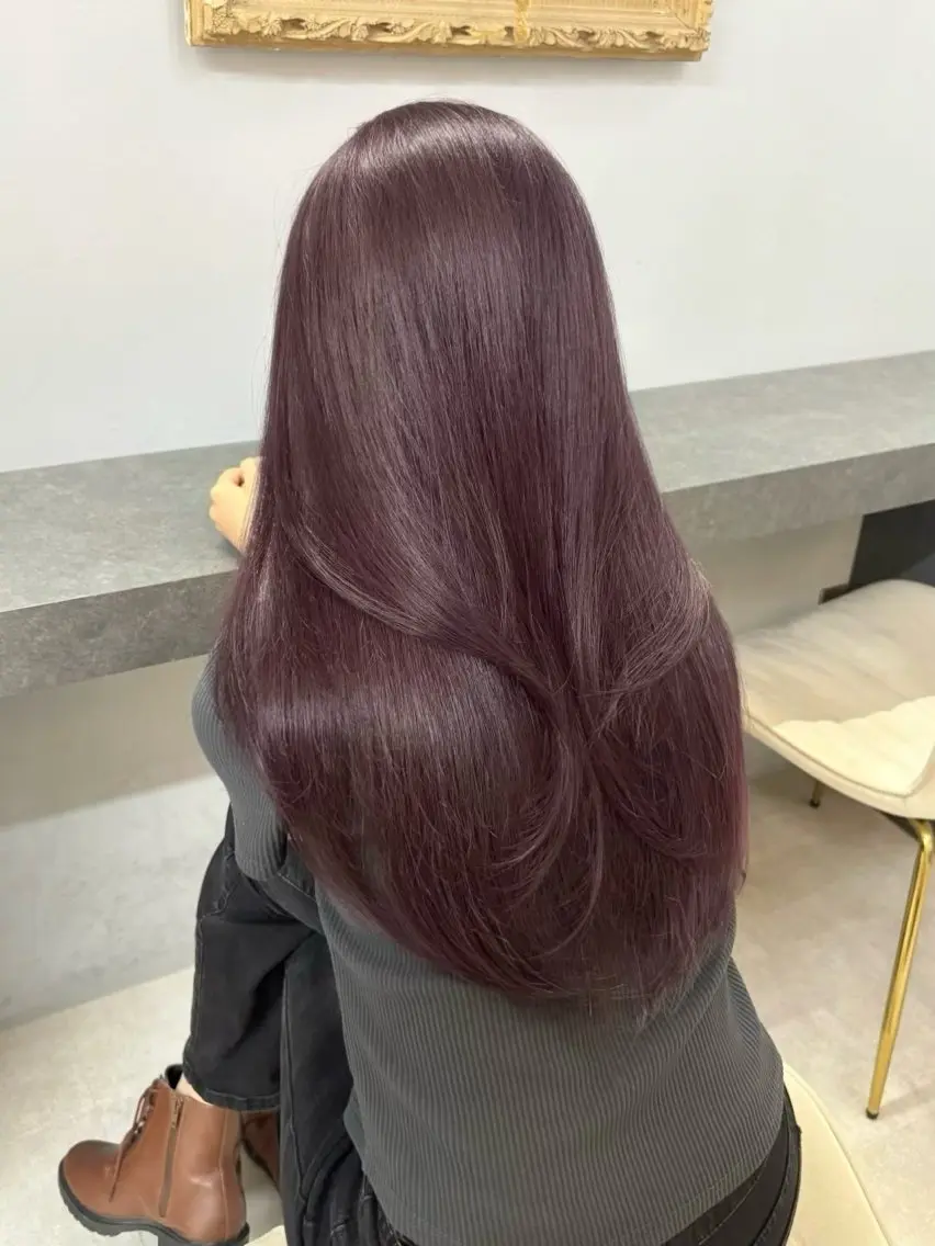 ロング カラー 古川 琉星のヘアスタイル
