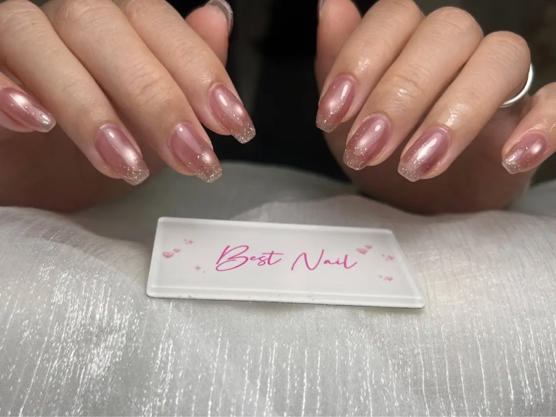 セミロング 眞壁 あやのネイルデザイン