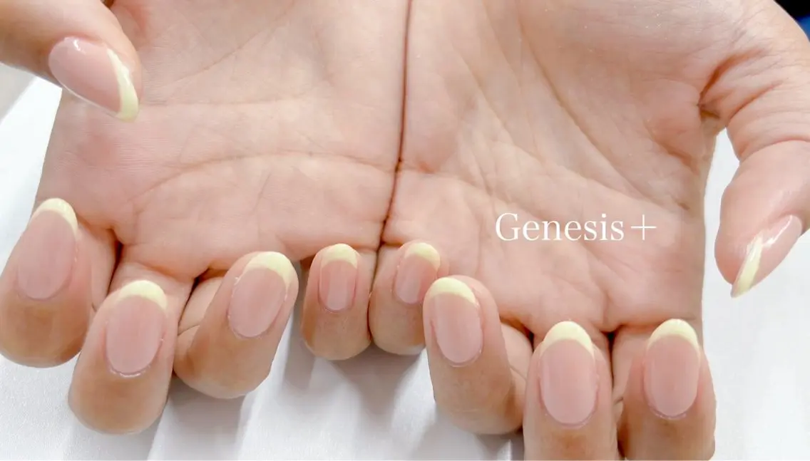 ネイル フレンチネイル Genesis Plus大津京店のネイルデザイン