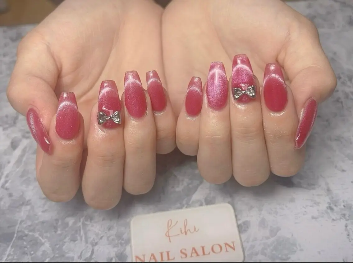 ネイル アートネイル フレンチネイル ジェルネイル グラデーション 韓国ネイル ハンドネイル Nail Salon kihi大塚店のネイルデザイン