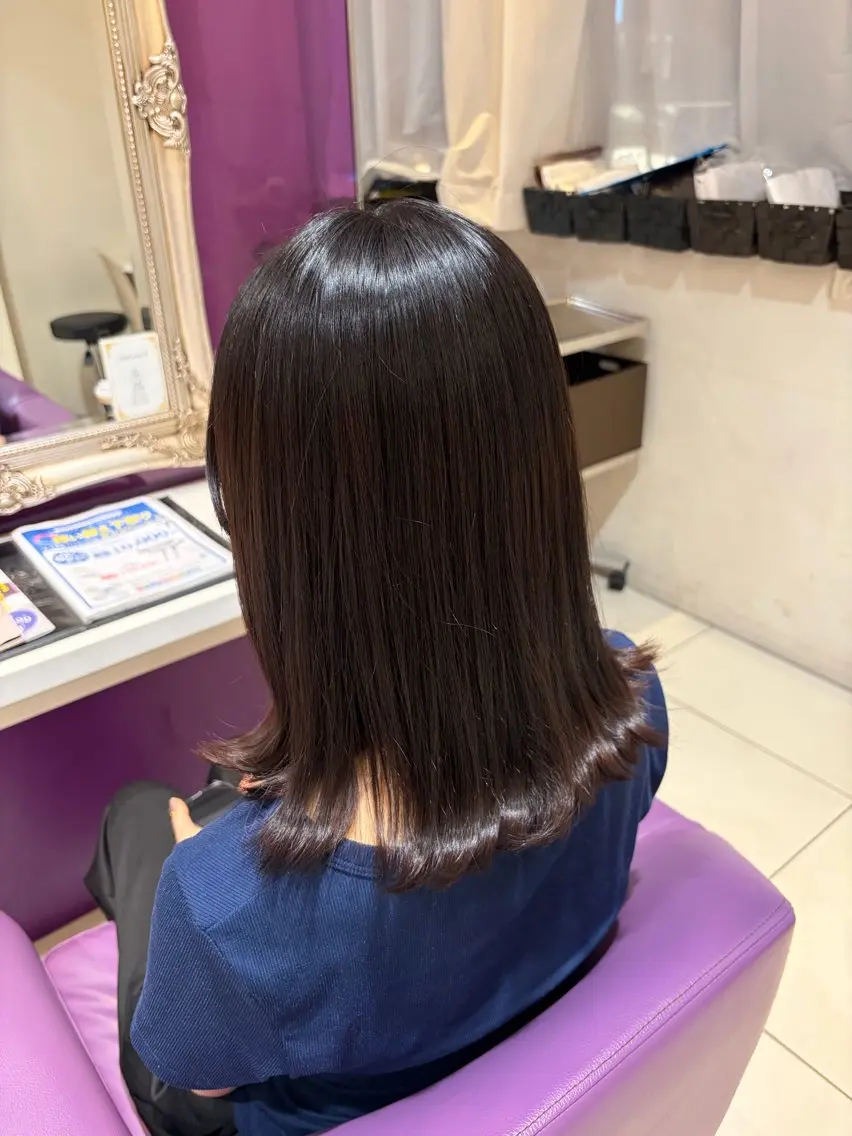 カラー 京都河原町/暖色カラ ー‎/パーマ/のあのヘアスタイル