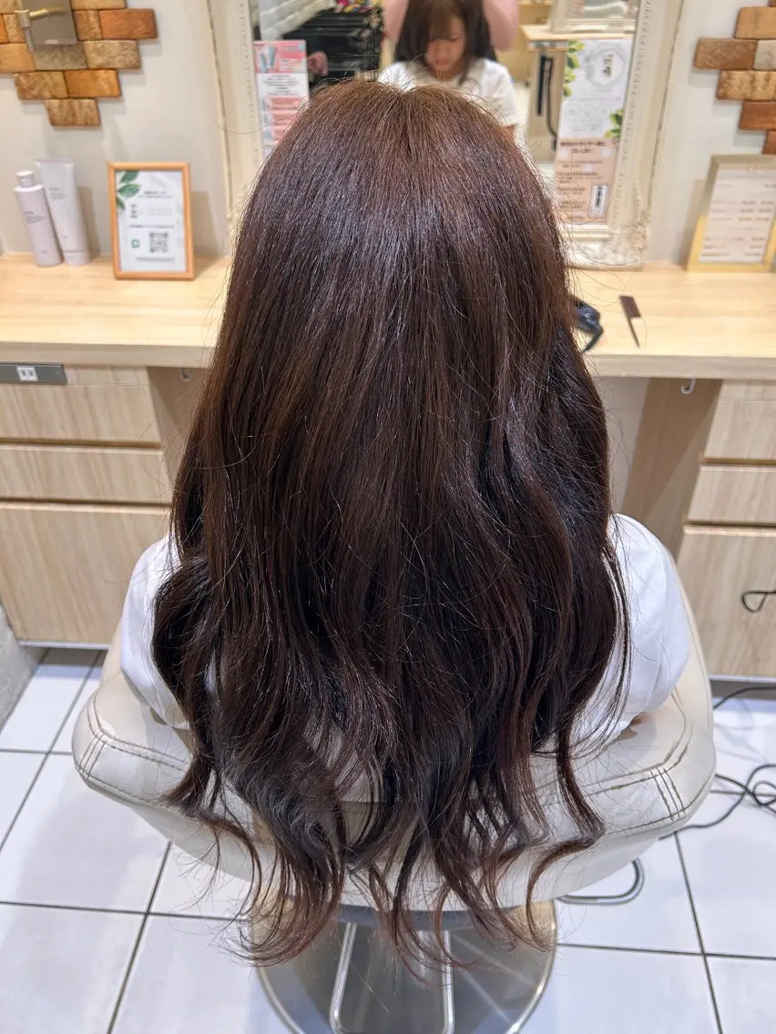 カラー ベージュカラー ダブルカラー 透明感カラー🩷 Nozomiのヘアスタイル