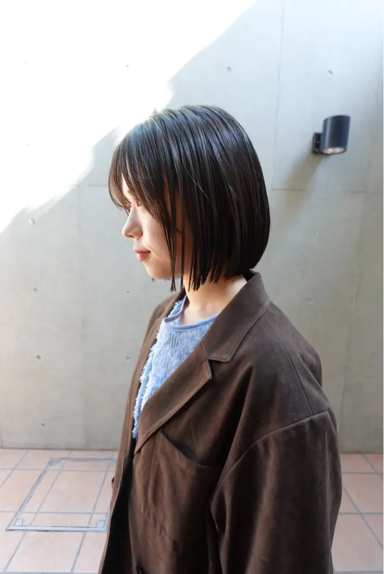 縮毛矯正 トリートメント 縮毛矯正/艶カラー 🫧ゆづきのヘアスタイル