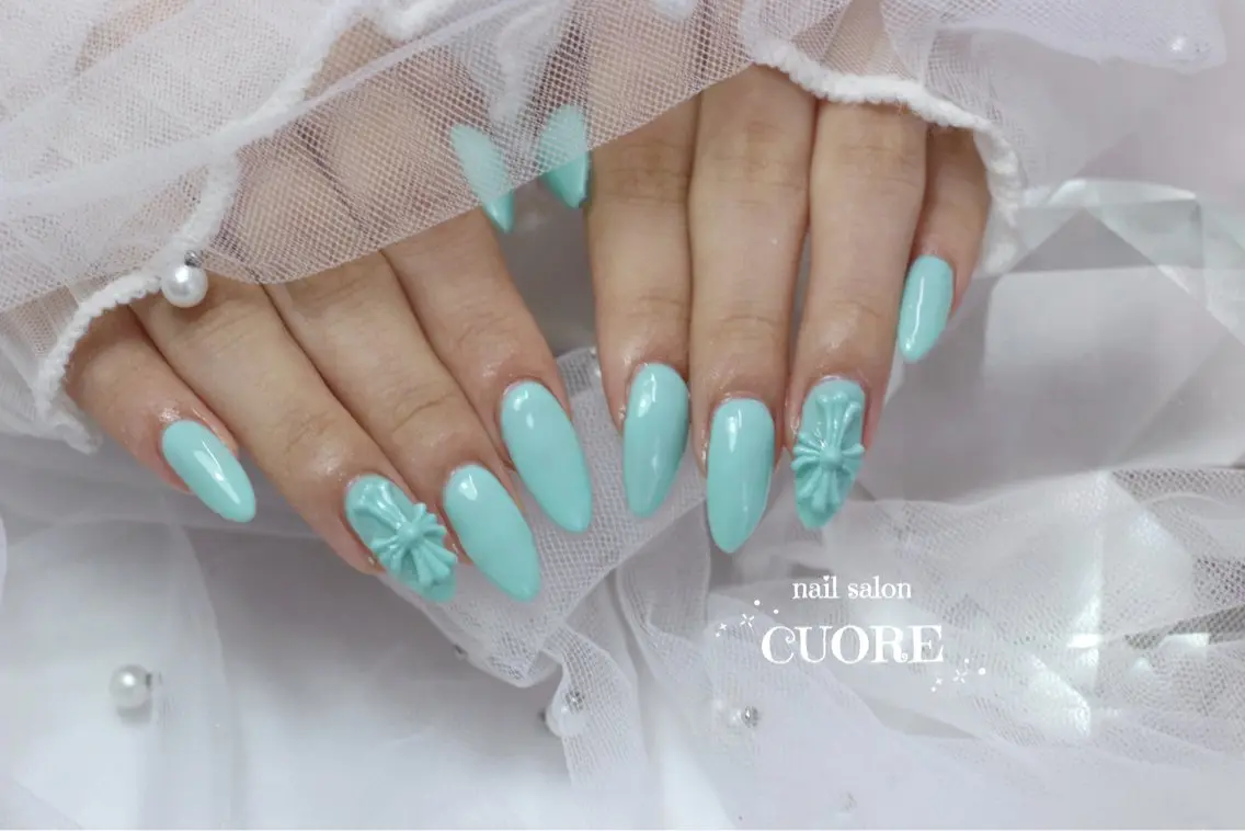 ネイル ワンカラーネイル シンプルネイル ハンドネイル nail salon CUOREのネイルデザイン