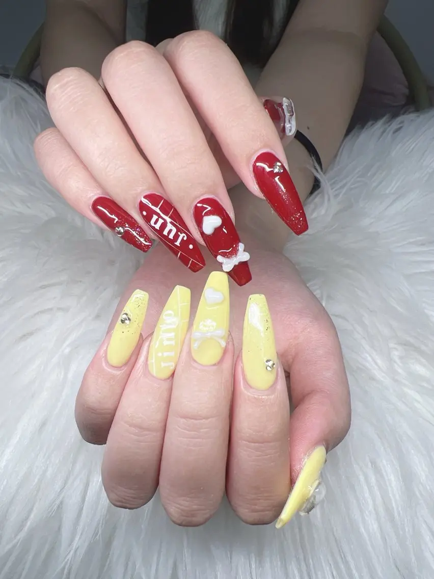 ネイル ハンドネイル Lee Nails チップ長さだし専門店のネイルデザイン