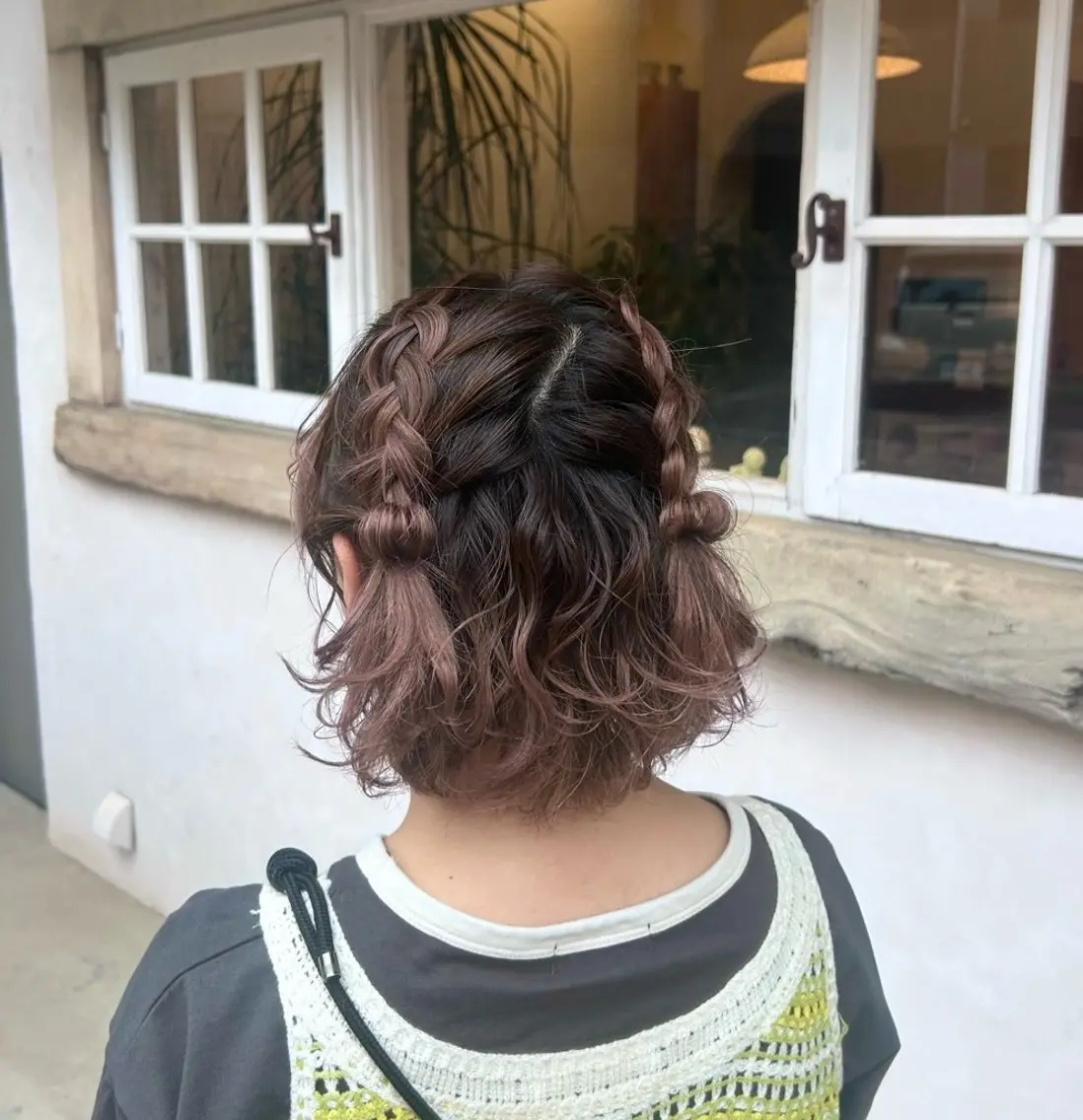 ヘアアレンジ ボブ 大髙 まりののヘアスタイル