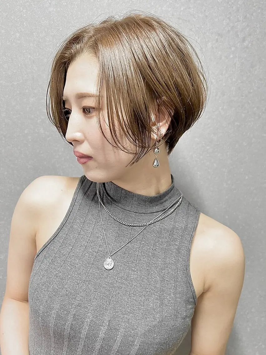 ショート カラー 似合わせショート kengoのヘアスタイル