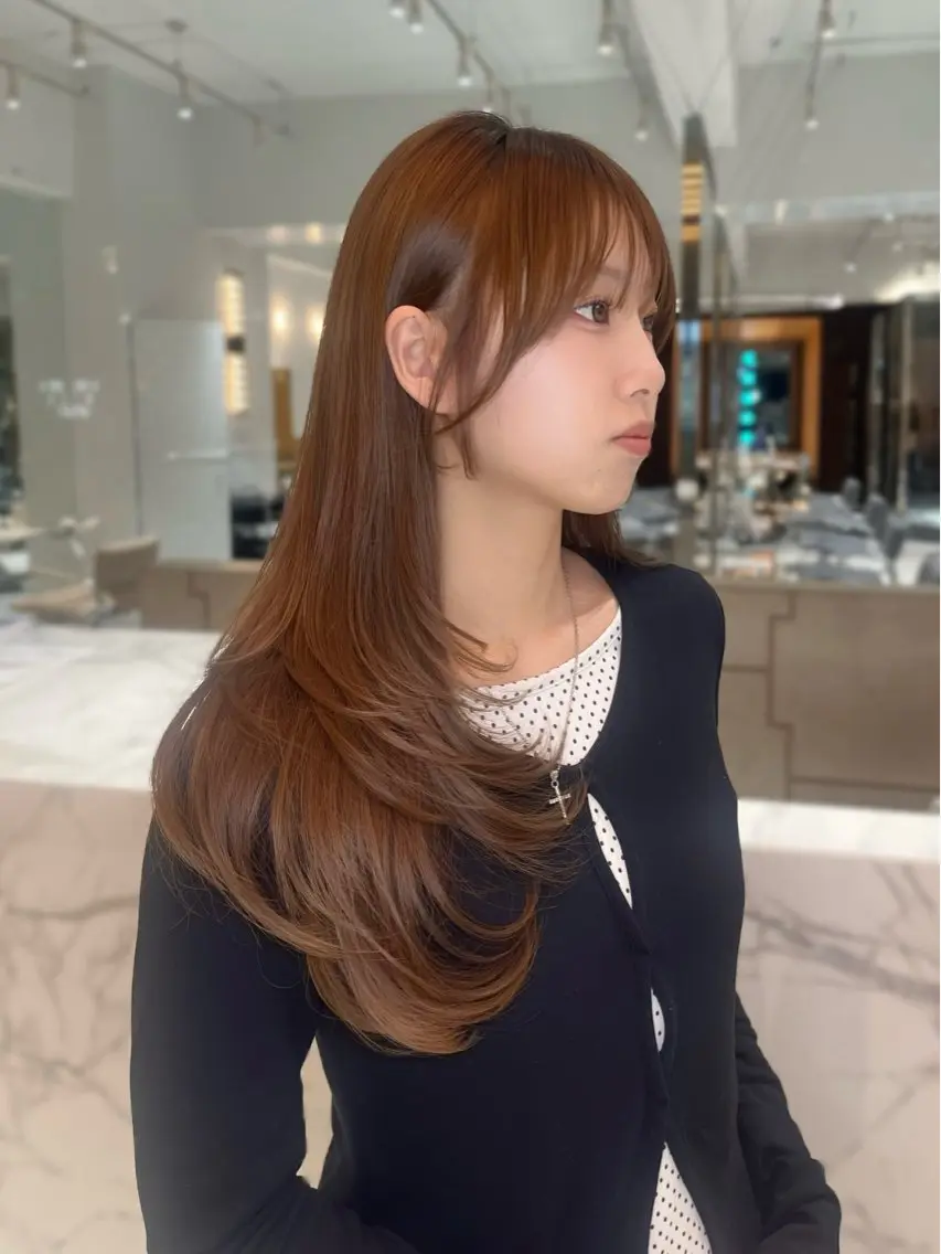 ロング カット haruna .のヘアスタイル