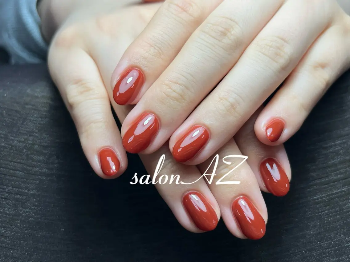 ネイル アートネイル 長さ出し フットネイル フレンチネイル ジェルネイル salon AZのネイルデザイン