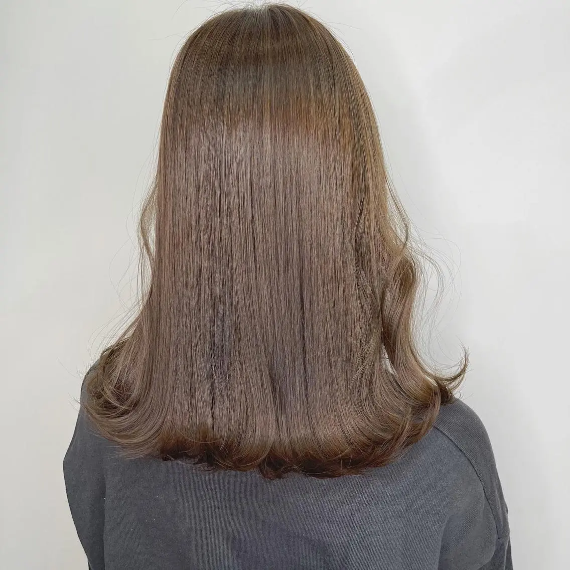 セミロング カラー 𖧷 ⁺. 大人ヘア Yui 𓂃𓈒𓏸のヘアスタイル