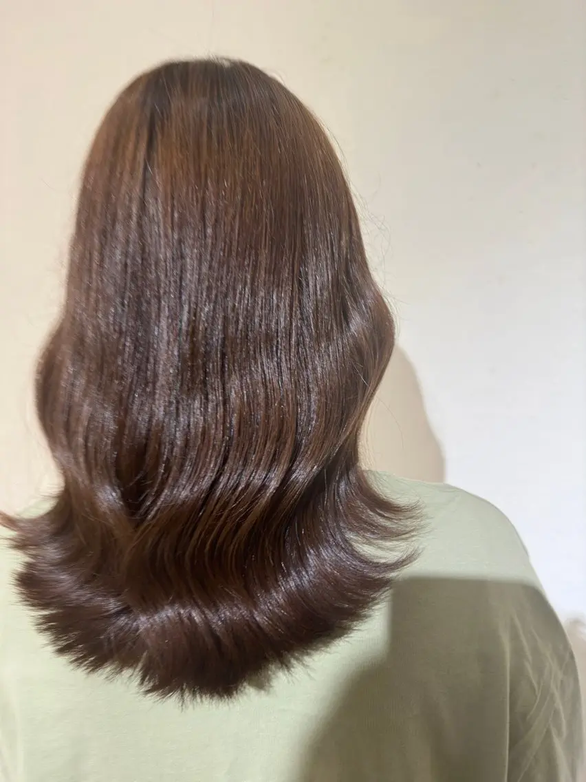 セミロング カットモデル募集 ミネのヘアスタイル