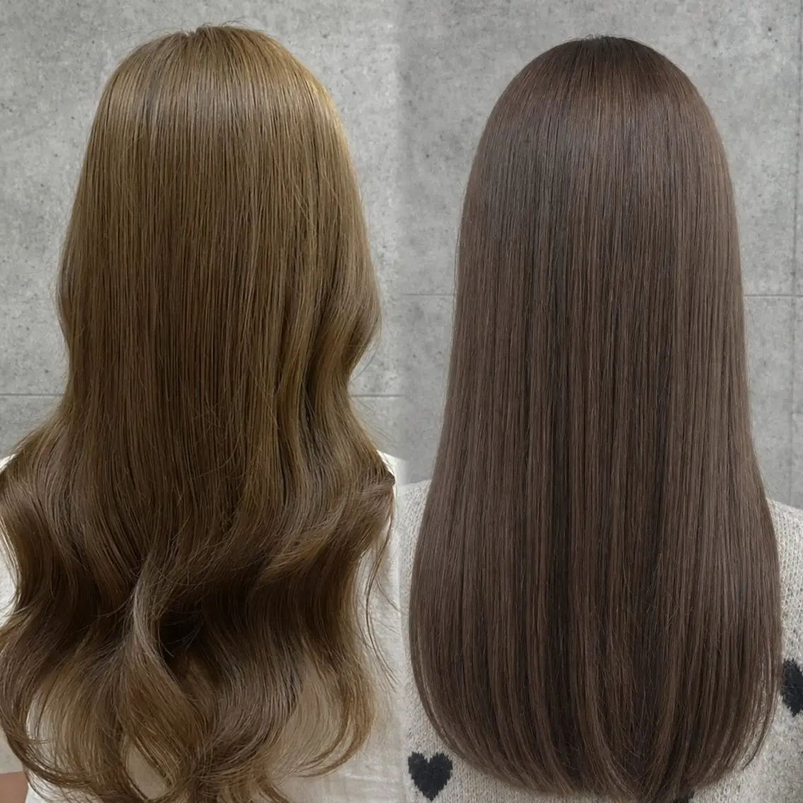 【お出かけ前に🎀】🫧コテ巻きやストレート🇰🇷韓国風🇰🇷ヘアセット専門サロンの仕上がり💜🩷の写真