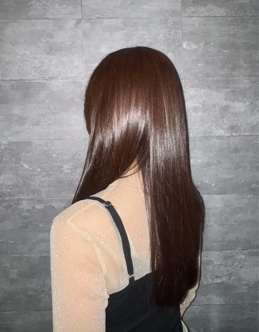 ロング カラー ヘアカラー 渡邉 吏央のヘアスタイル
