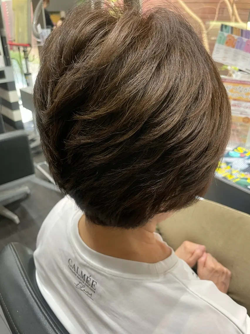 ショート ヘアプロデュース aromaのヘアスタイル
