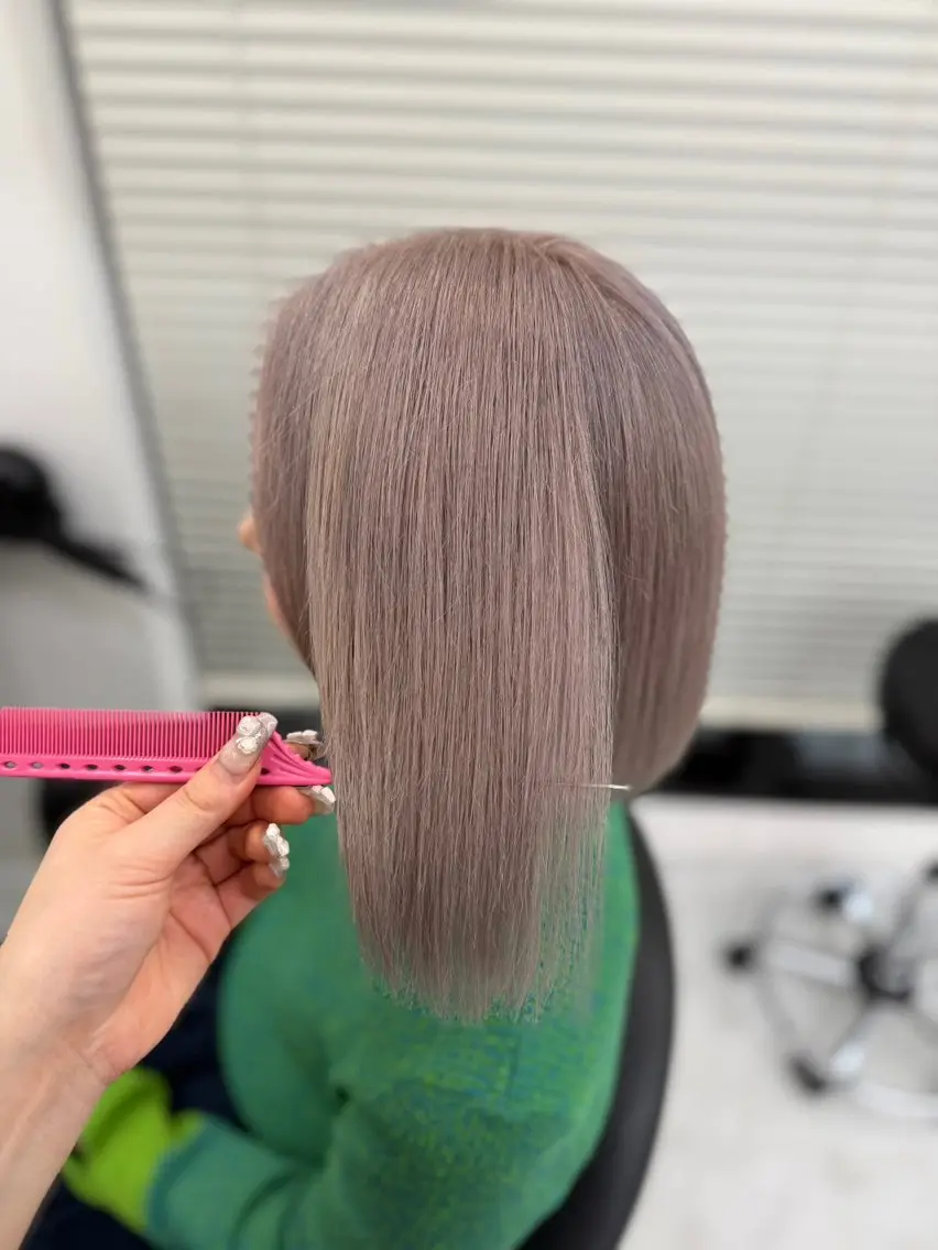 カラー ヘアカラー 透明感カラー🎀艶髪 Anju/渋谷🎀のヘアスタイル