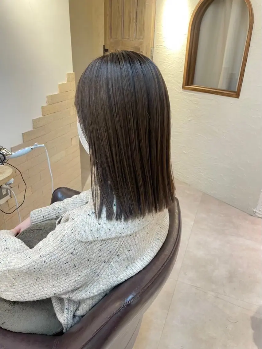 カラー ヘアカラー カラー🎨縮毛矯正 🍁なのはのヘアスタイル