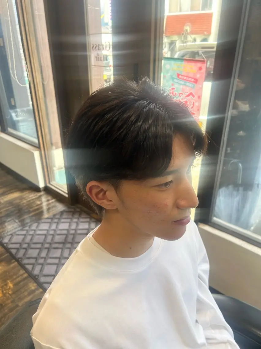 ミディアム カラー メンズ RYOMA (リョーマ)のヘアスタイル