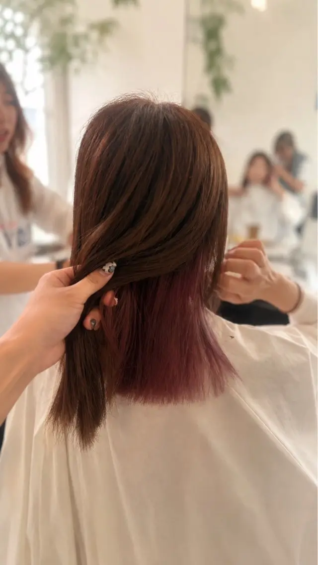 セミロング ヘアカラー 墨川 美凪のその他イメージ