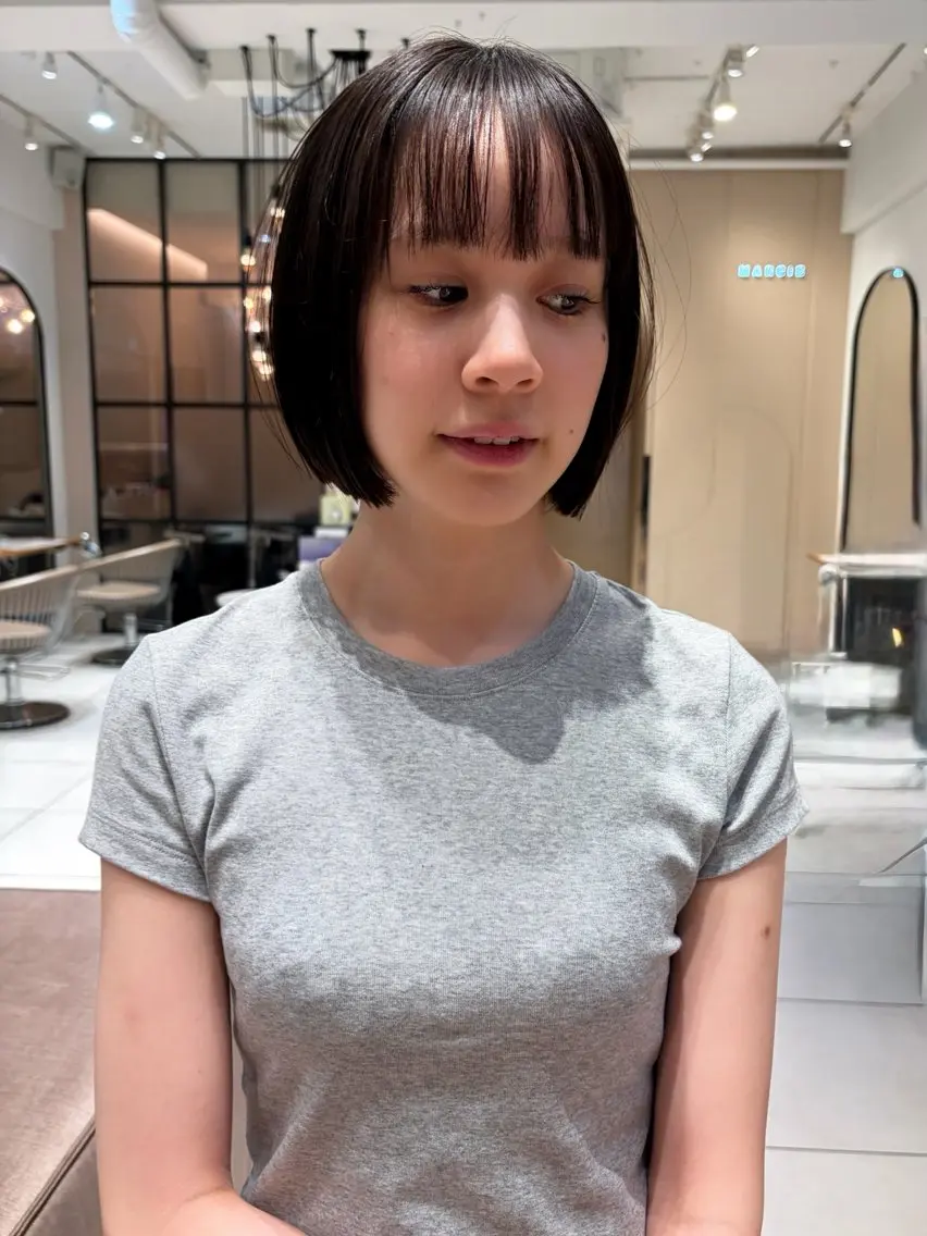 ショート ボブ カット ユマ🪽/ 無料ショート募集中!のヘアスタイル