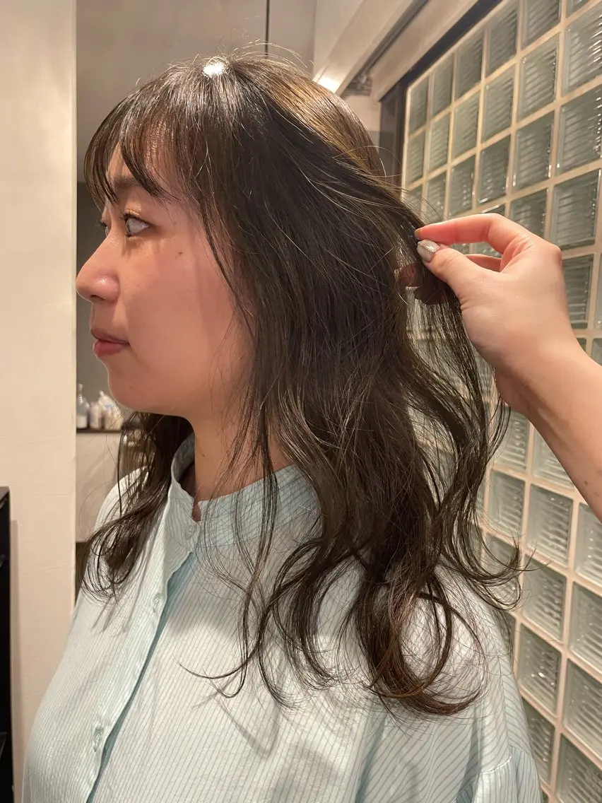 ロング カラー ヘアカラー Fujita Neneのヘアスタイル