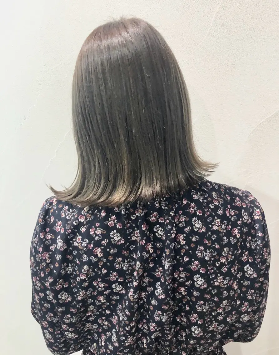 カラー ヘアカラー 💖艶・ブリーチ 透明感miyu💖のヘアスタイル