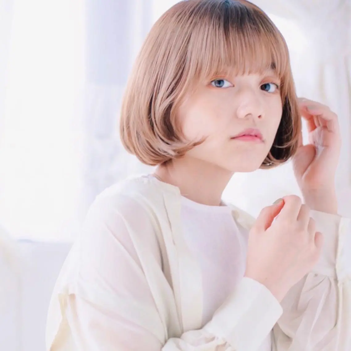 ショート ボブ 西山梨々【5/1〜 復帰致します🌼】のヘアスタイル