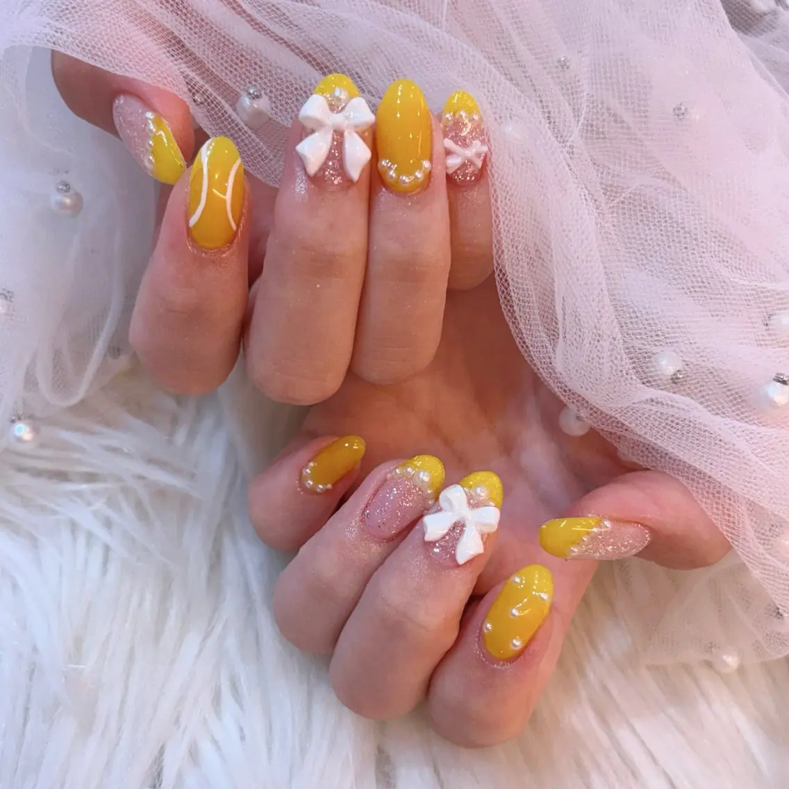 ネイル アートネイル ジェルネイル ストーンネイル ハンドネイル KIREIE Soraのネイルデザイン