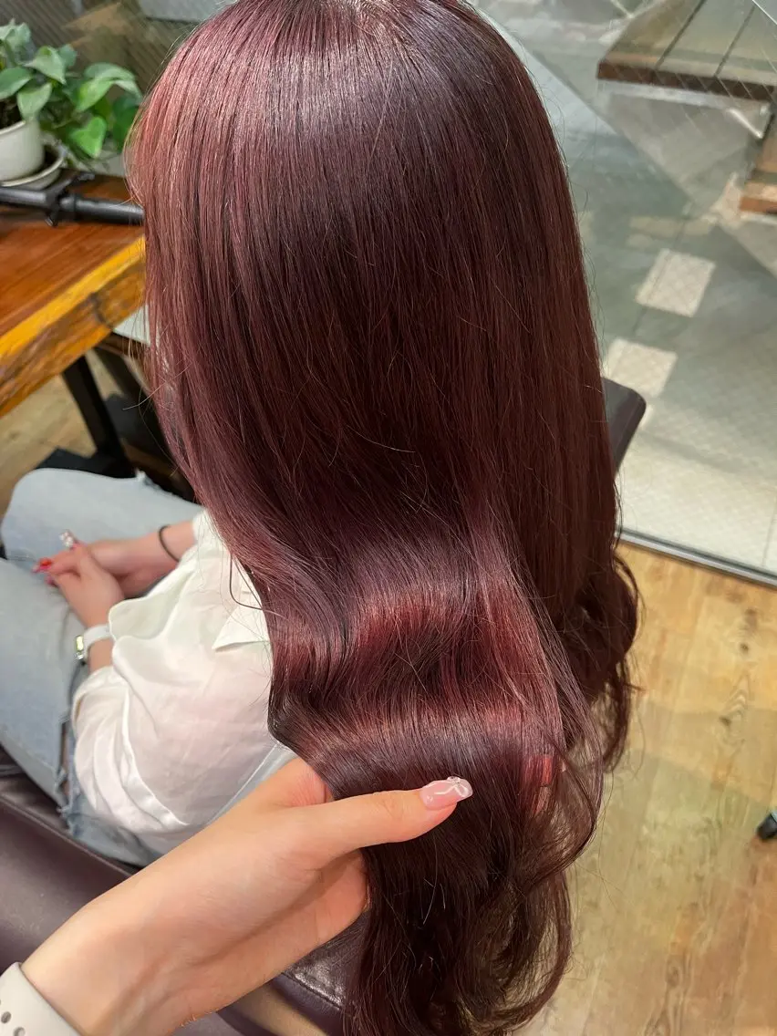 ロング カラー ヘアカラー トリートメント 𝐀𝐲𝐚𝐤𝐚 /艶髪/ストレートのその他イメージ