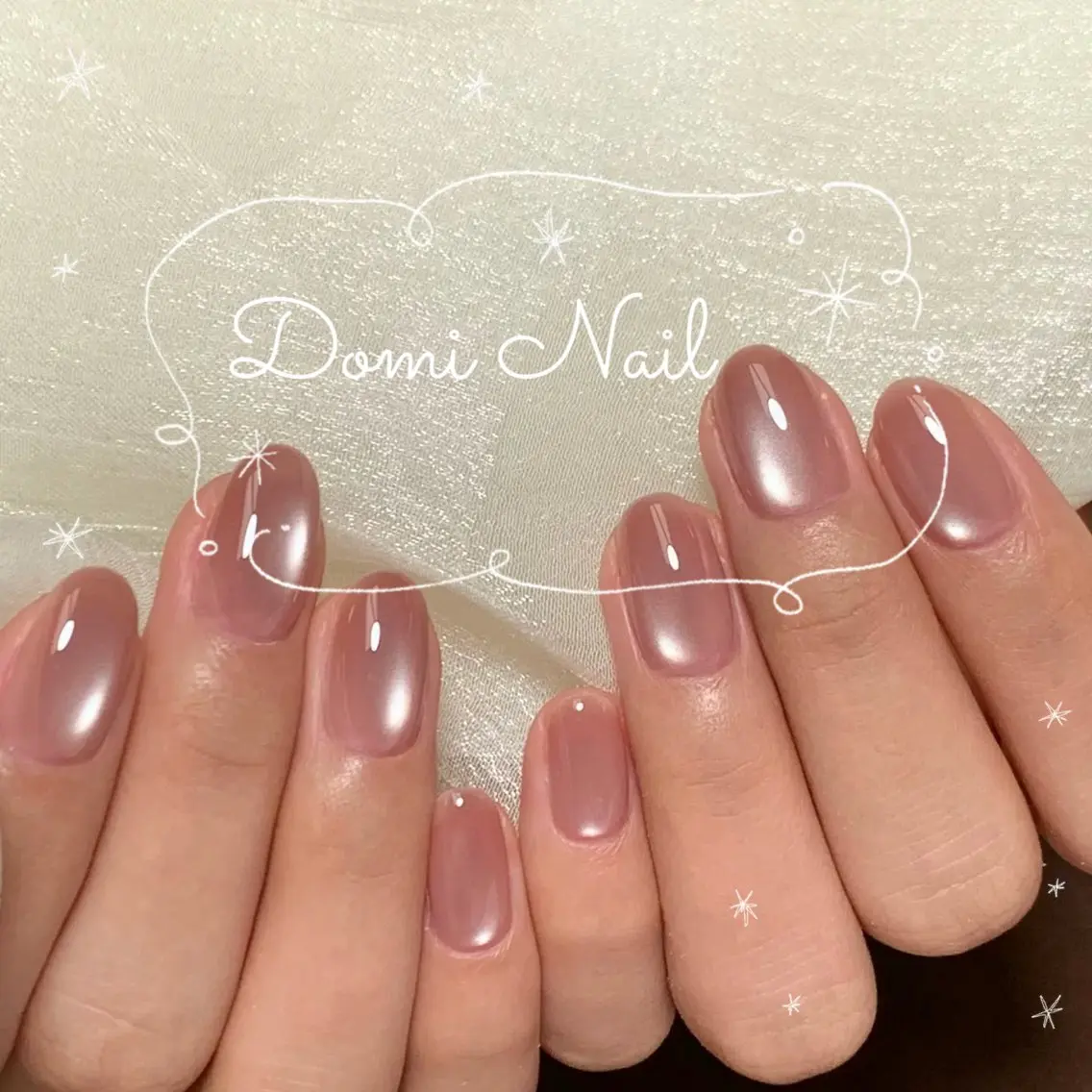 自爪🎀ケア込みワンカラー4980円❤️🔥マグネット追加料金なし❤️🔥の写真