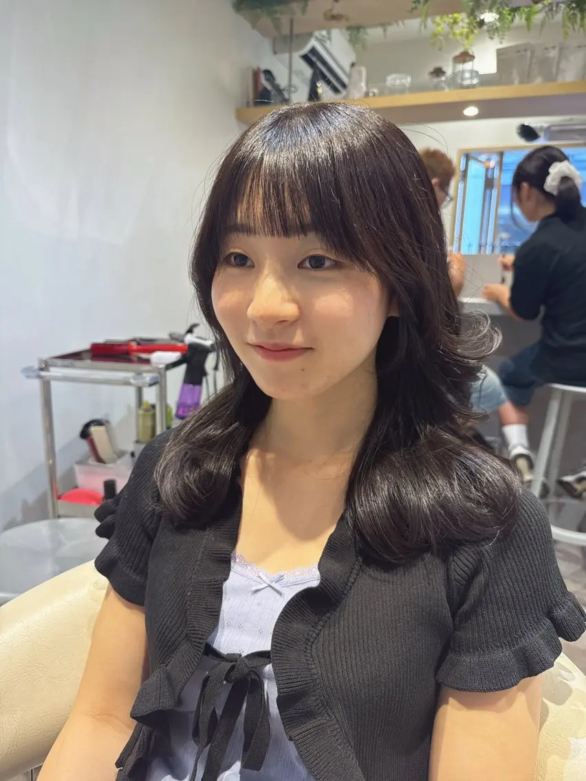 ミディアム カラー カット ヘアカラー トリートメント 💎透明感カラー特化 💎TAISEIのヘアスタイル