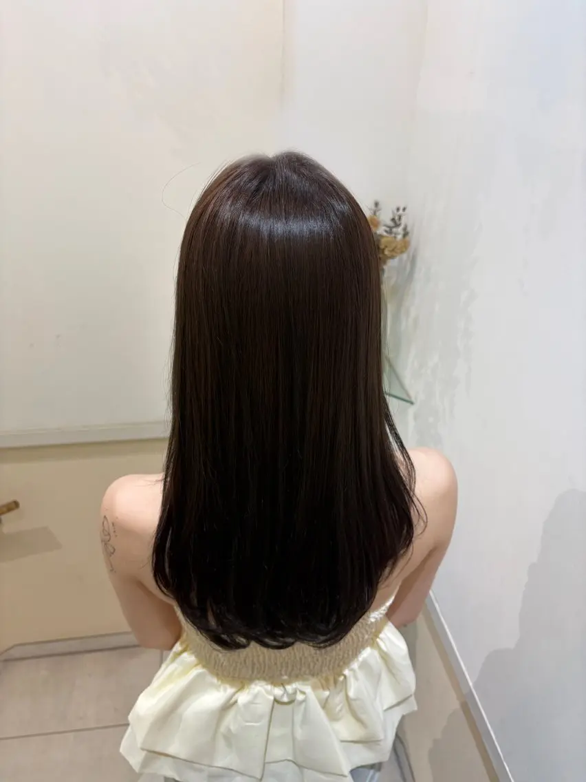 ロング ♡カラーモデル募集♡ 前畑 陽菜乃のヘアスタイル