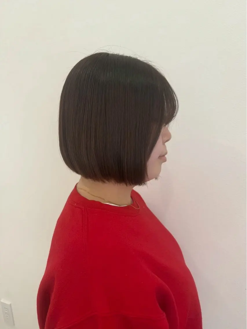 ショート カラー ヘッドスパ 林 杏夏のヘアスタイル