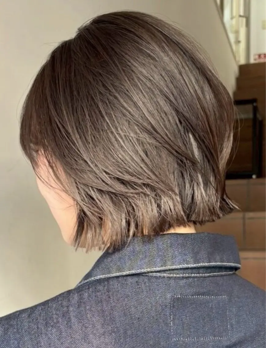 カラー ブリーチ ブラウンカラー 透明感カラー ダブルカラー ブリーチなしカラー ヘアカラー あつき/パーマ/縮毛 /ブリーチ特化🌟のヘアスタイル